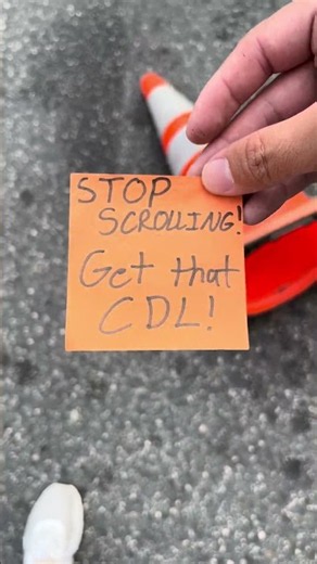Stop scrolling! Get your CDL