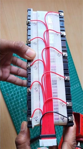 36V Battery Pack Making For Electric Cycle | #dalybms #ashwinprojects