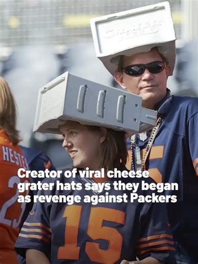 Foam Party Hat's Grater Head Hat: A Celebration for Bears Fans