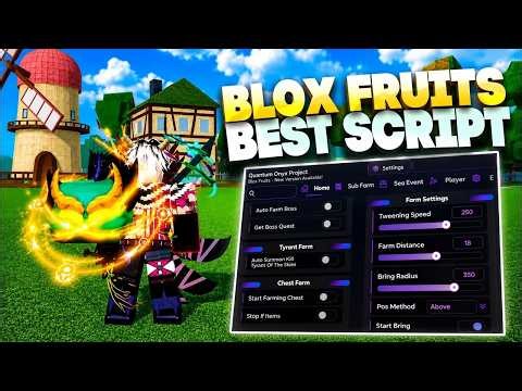 Blox Fruits OP Script (Keyless) — Auto Farm, Fast Attack, Sea Events, Fruit Sniper & More!
