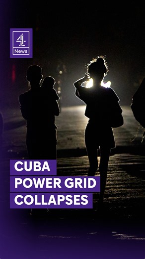 Cuba plunged into darkness as electric grid collapses during US oil embargo