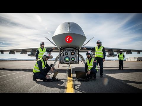 Bayraktar AKINCI Tests Flight of Advanced Electro-optical System ASELFLIR-600