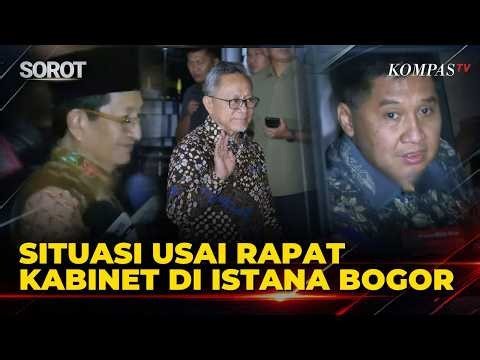 FULL! Suasana Istana Bogor Usai Prabowo Rapat dengan Menteri Kabinet Merah Putih