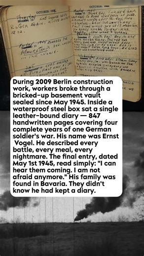 They Unsealed a WWII Vault in Berlin — It Contained One Soldier's 4-Year Diary
