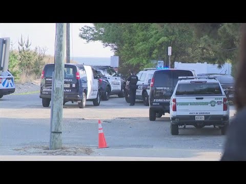 Large police response seen near East Ocean View at Beaumont Access