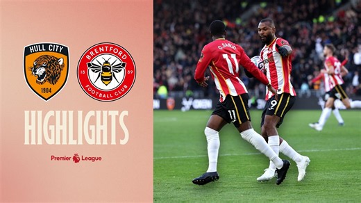 Hull City 1-1 Brentford | Dango Ouattara opens his account on the road! | Premier League Highlights