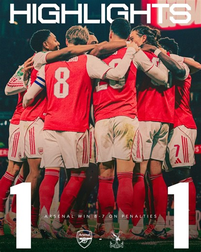 Semi-final bound 🔜 Highlights from our Carabao Cup quarter-final win have arrived 📺 | Arsenal