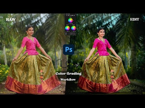 RAW vs EDIT: Full Photoshop Color Grading Workflow (Step-by-Step)‪@Photoshop‬ ‪@NaniEditz-n9s‬
