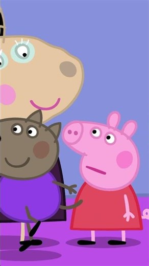 Lifting Madame Gazelle Together 💪🦌 #shorts #peppapig