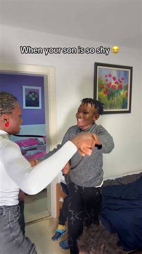 When your son is so shy 😂 | Mr Darko