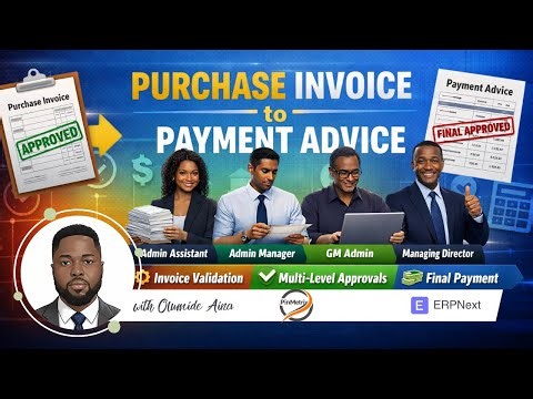 Purchase Invoice to Payment Advice to Final Payment