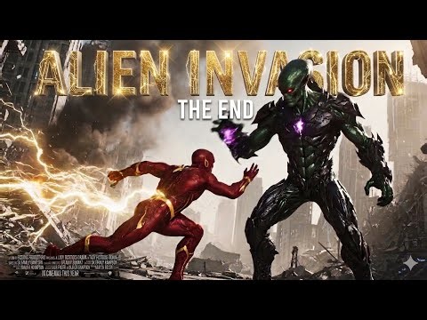 الغزو الفضائي:باتمان وسوبر مان ج6 والاخير كامل | Alien Invasion part 6 "The End" (full action movie)
