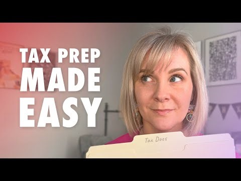 How I streamline my small business' tax prep (steal my system)