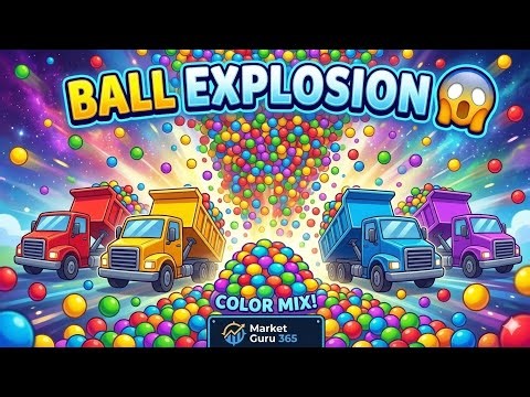 Thousands of Balls Explosion! Color Truck Challenge#kidscartoon #tommytvkids 