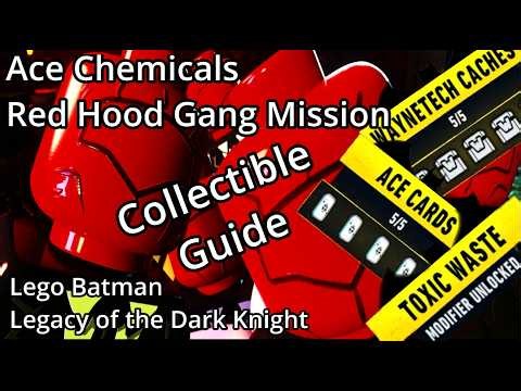 Lego Batman - Collectible Guide - Ace Chemicals Red Hood Gang Mission