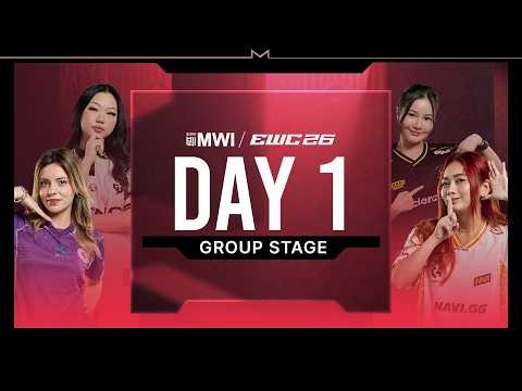 🔴 [B Stream] LIVE | DAY 1 | MLBB MWI at EWC26 Group Stage (ENG)