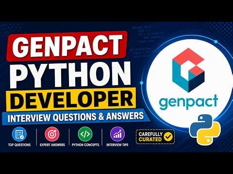 Genpact Python Developer Interview Questions & Answers