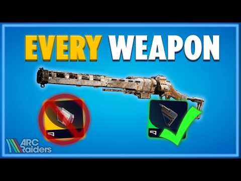 The Best & Worst Attachments on EVERY Weapon in Arc Raiders