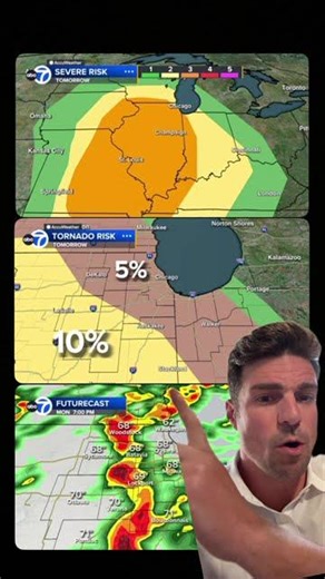 Chicago forecast: Strong storms bring chance for damaging winds, hail, tornadoes Monday