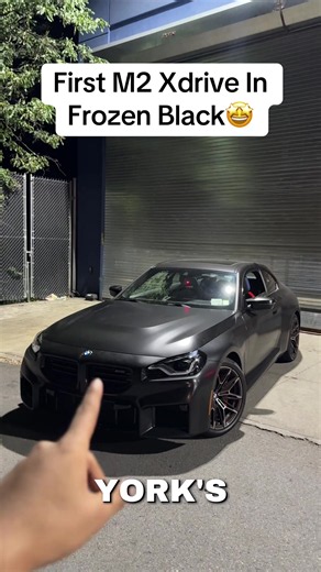 First M2 xDrive in Frozen Black — S58 BMW M2 XDrive Reveal
