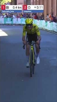 Piganzoli holds on! 🇮🇹
