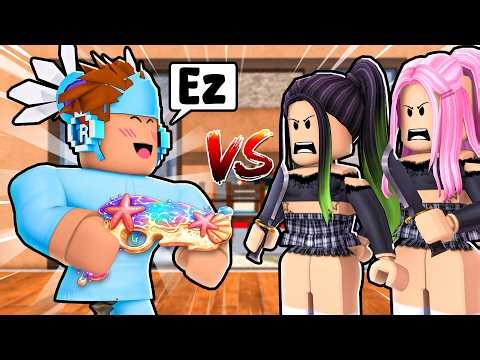 Beating MM2 Teamers With The RAREST GODLIES EVER...