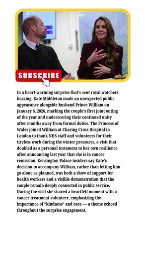 3 Min Ago: Kate Middleton Stuns With Surprise Appearance Alongside Prince William