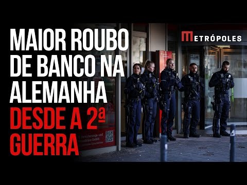 Gangue leva mais de 30 milhões de euros de banco na Alemanha