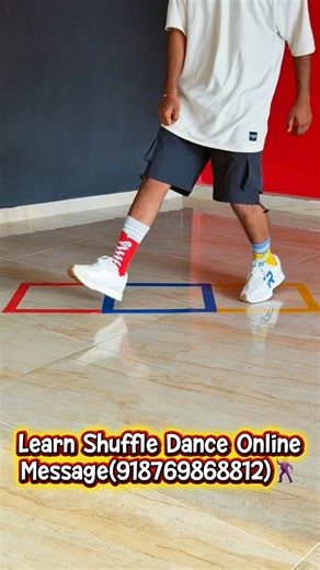 Learn Shuffle Dance Online🕺 #shuffledance #footworkdance #danceteacher #onlinedanceclass #dance
