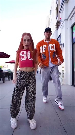 Mini Lindsay Lohan asked to dance with me and my videographer 🤯🔥