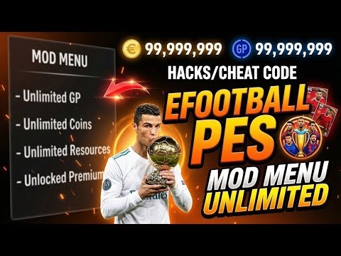 eFootball Hack/Mod apk – How to Get Unlimited Coins & GP on eFootball (iOS, Android) 2026