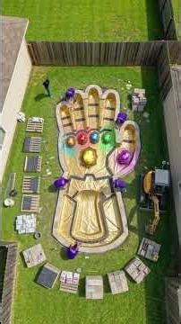 I Built a THANOS GAUNTLET Pond With Infinity Stones! 💎✨