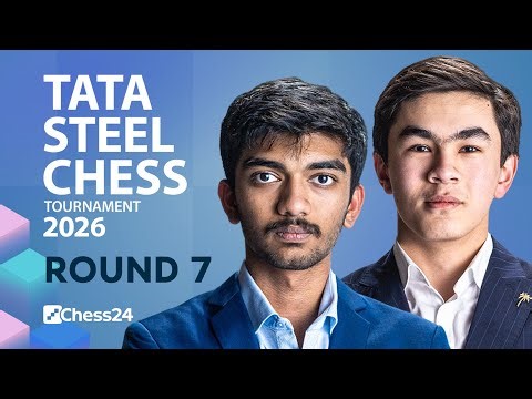 Tata Steel Wijk Aan Zee 2026: Will Nodirbek & Sindarov Remain Unbeaten As Hans & Vincent Trail? Rd 7