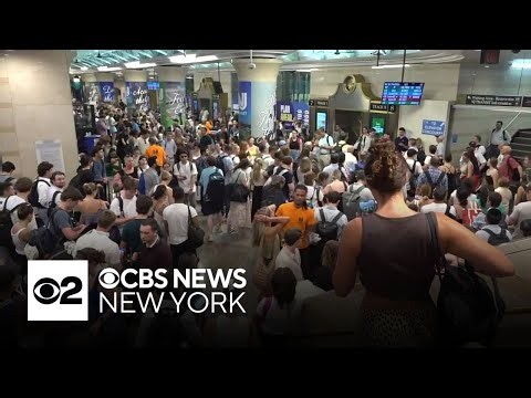 Extreme heat causes issues for NJ Transit riders during rush hour