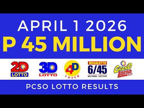 Lotto Result Today 9pm April 1 2026 Complete With Consolation Winners