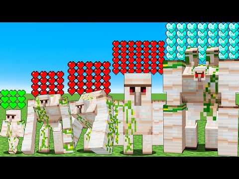 Which All New Golems Mobs Is Truly Immortal in Minecraft?