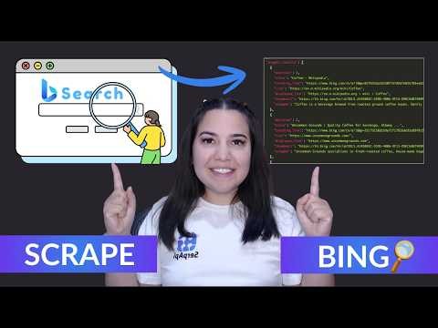 Scrape Bing Search with Python and a Simple API
