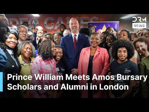 Prince William Meets Black British Scholars in London During Black History Month | AA1N