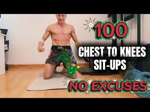100 REAL Sit-Ups. No Anchors. Full Range. Chest to Knees. End of Debate