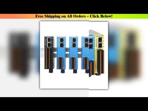 AMSAMOTION MODBUS TCP Integrated remote I/O module Digital, analog, temperature, weighing, encoder