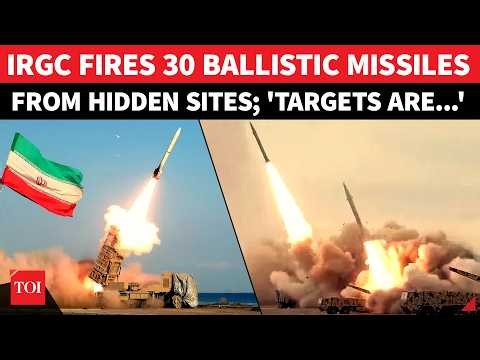 Iran Unleashes Missile Barrage From Secret Sites Under Cover Of Night; U.S., Israeli Armies On Alert