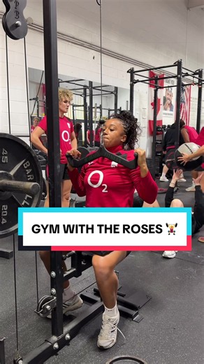Red Roses gym session: What does England Rugby training look like?