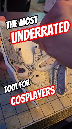 The most underrated 3D printing tool for cosplayers! #3dprinting #cosplay #craft