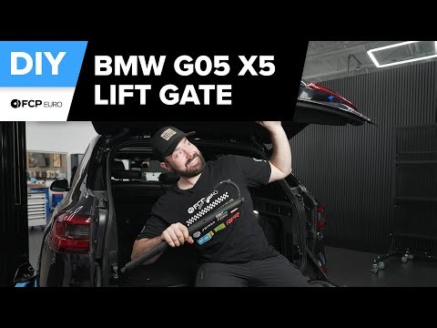 BMW X5 Trunk Lift Gate Support Replacement DIY (2019-2026 BMW G05 X5, G06 X6 Trunk Drive Motors)
