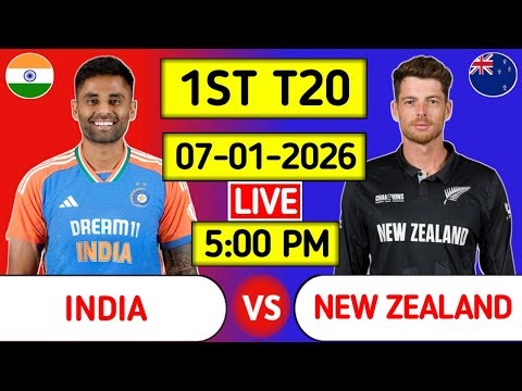 India Vs New Zealand 1st T20 Live Score - Part 6