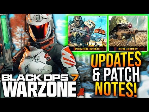 Call Of Duty’s New SURPRISE UPDATE… (Plunder Update, New Patch Notes, & More)