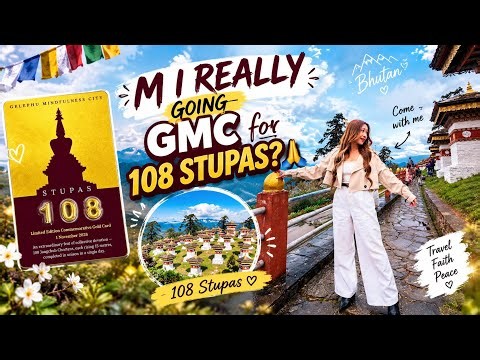 108 STUPAS IN ONE DAY?! 😱🙏 My GMC Journey | Bhutan Vlog 🇧🇹