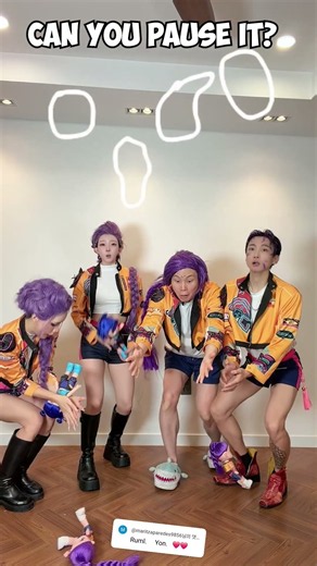 CAN YOU PAUSE IT ⏸️ #kpop #kpopdemonhunters #HUNTRIX