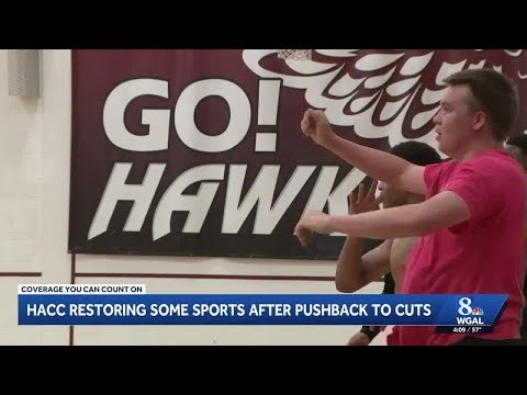 HACC reverses course to keep some sports programs