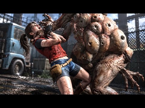 【Resident Evil 6】Claire vs Lepotitsa - ryona Scenes｜クレア vs レポティッツァ リョナシーン